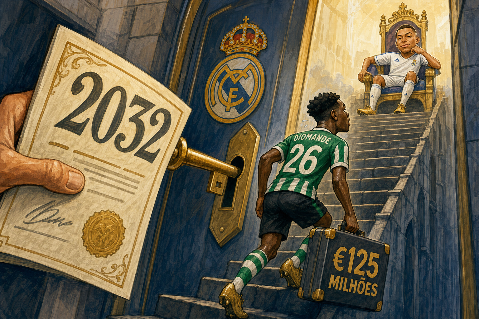Vini fica até 2032 — agora terá de reconquistar o próprio trono