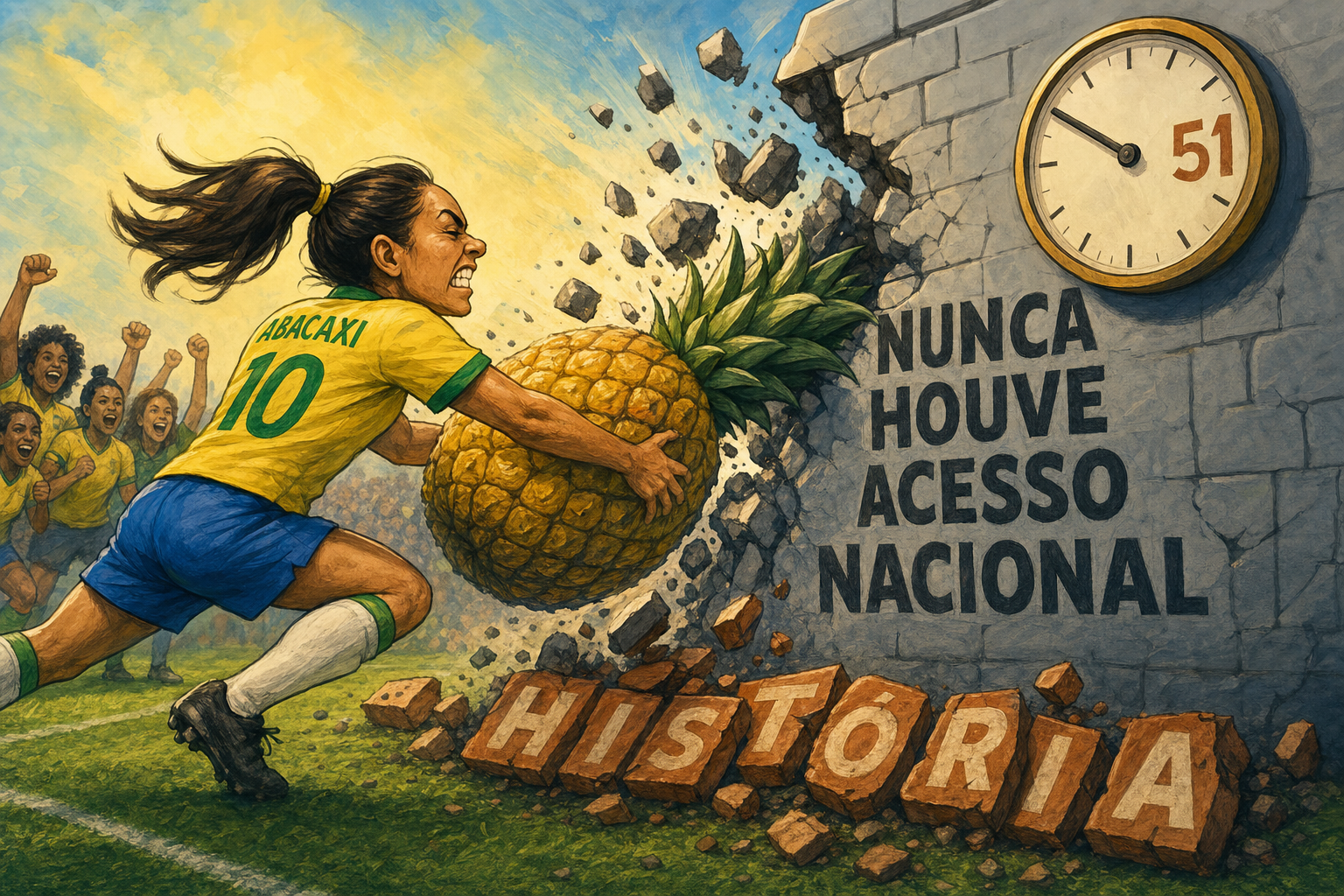 A Portuguesa-AP subiu — e levou o Amapá inteiro junto