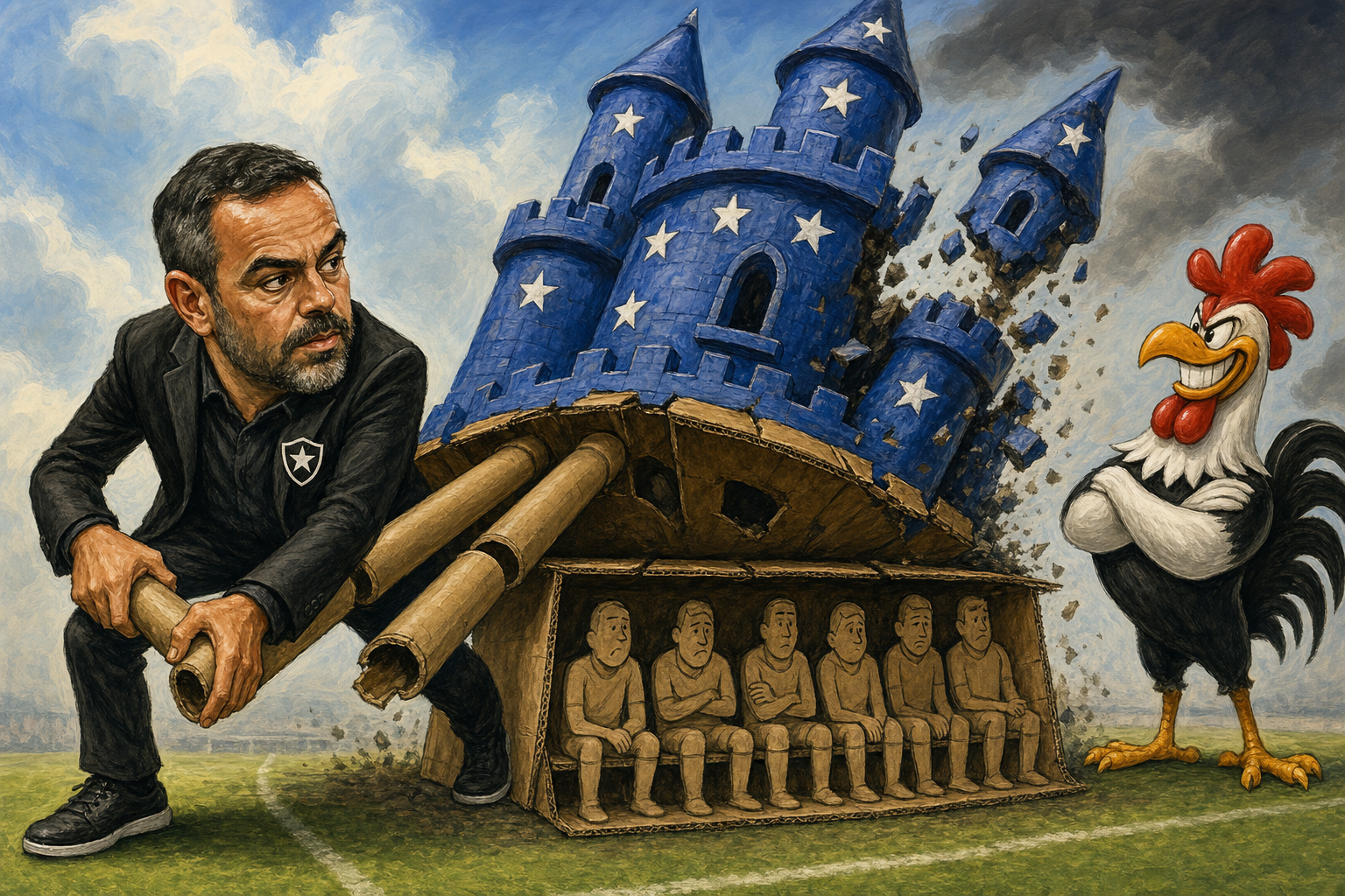 Artur Jorge desmontou o Cruzeiro quando mais precisava dele