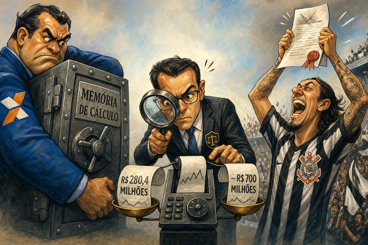 Arena, perícia e silêncio: os R$ 256 milhões que Corinthians e Caixa precisam explicar