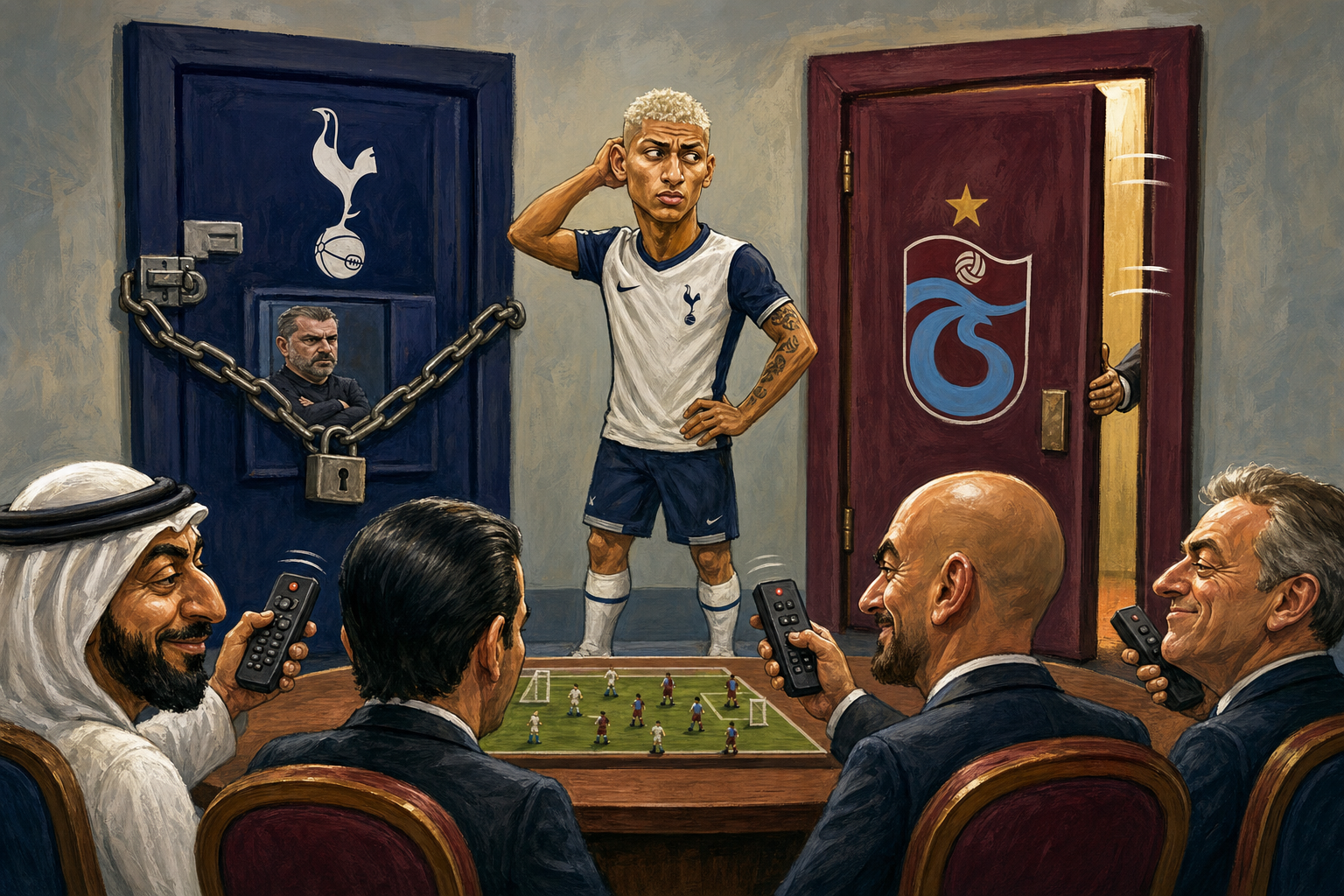 Richarlison cavou a saída antes de entrar na área