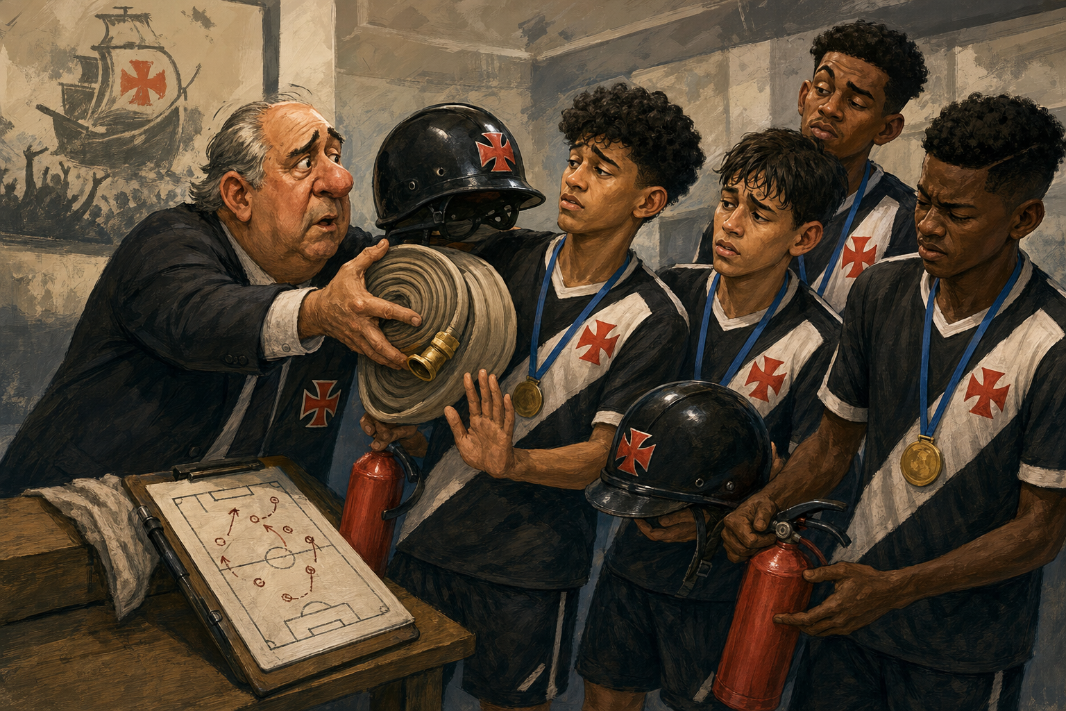 O Vasco ganhou uma taça, não um caminhão de bombeiros