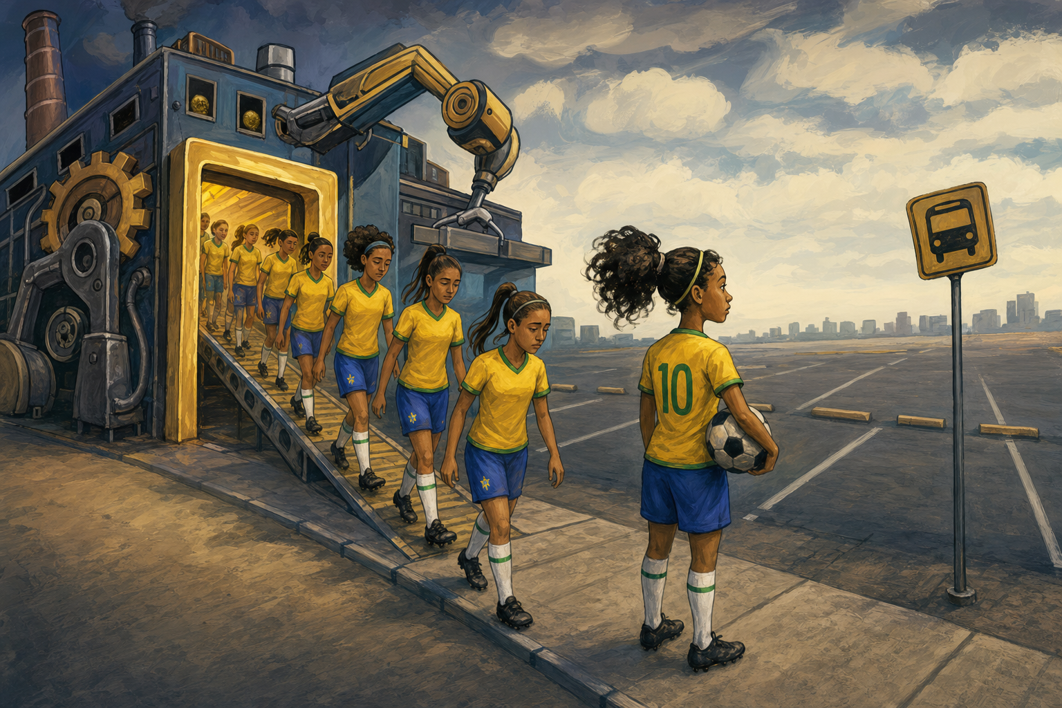 O Brasil fez quatro gols. Agora não pode deixar essa geração no aeroporto